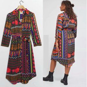 ANTHROPOLOGIE Farm Rio Ciela Shirtdress Dress